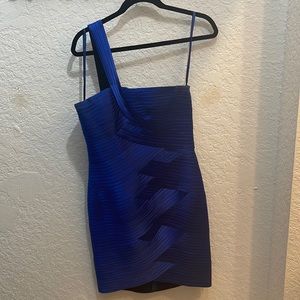 Blue BCBG dress
